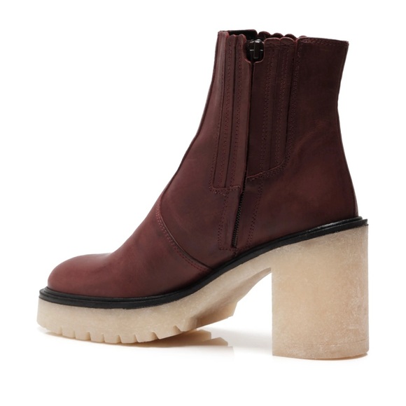 FREE PEOPLE James Chelsea Boot in Cherry Chocolate - Picture 3 of 10